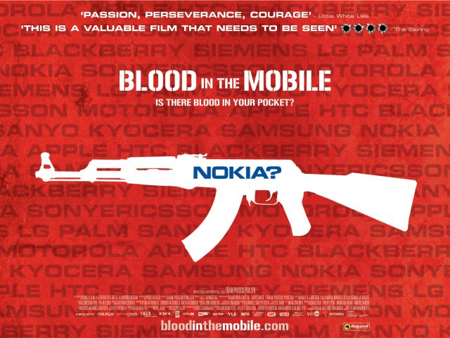 Blood in the Mobile - elokuvan juliste
